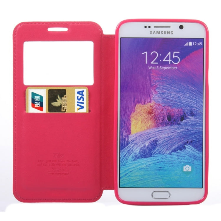 Crazy Horse Texture Horizontal Flip Leather Case with Holder & Card Slot & Caller ID Display for Galaxy Note 5 / N920