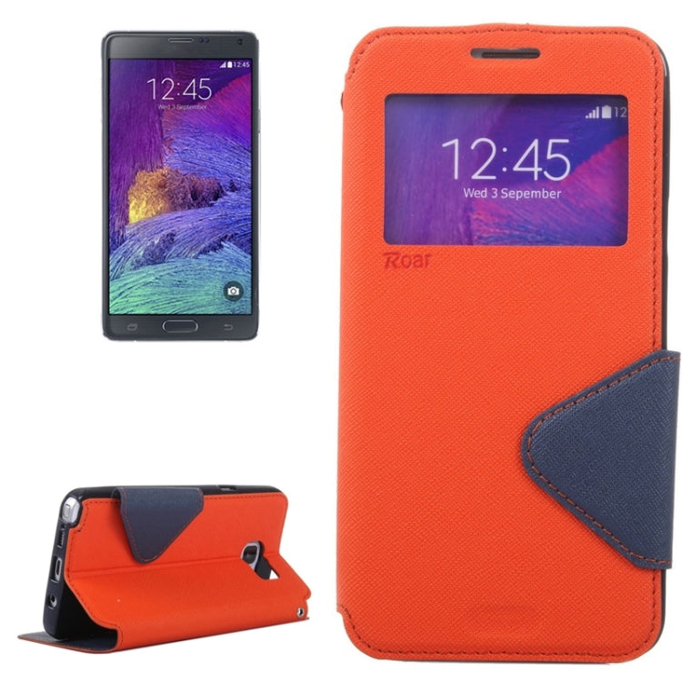 Cross Texture Horizontal Flip Leather Case with Holder & Card Slot for Galaxy Note 5 / N920