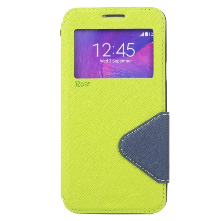 Cross Texture Horizontal Flip Leather Case with Holder & Card Slot for Galaxy Note 5 / N920