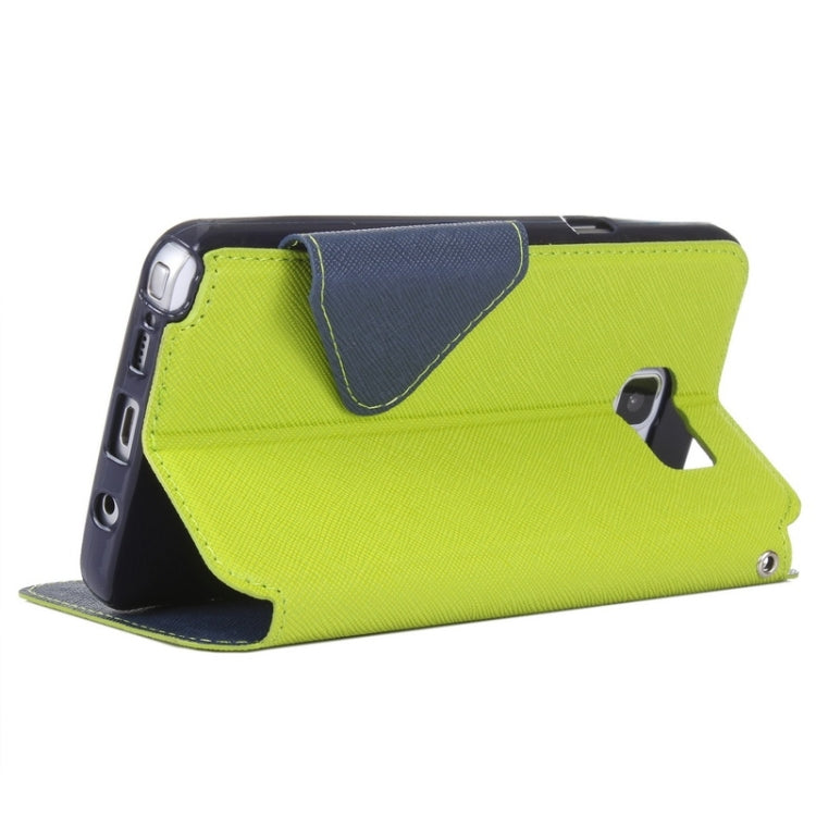 Cross Texture Horizontal Flip Leather Case with Holder & Card Slot for Galaxy Note 5 / N920