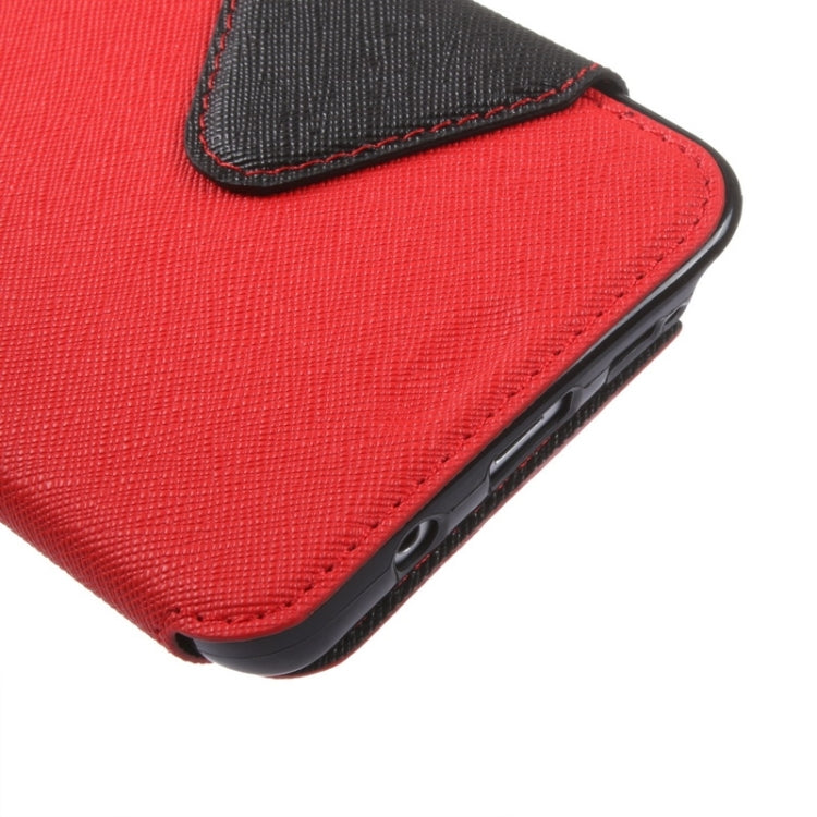 Cross Texture Horizontal Flip Leather Case with Holder & Card Slot for Galaxy Note 5 / N920