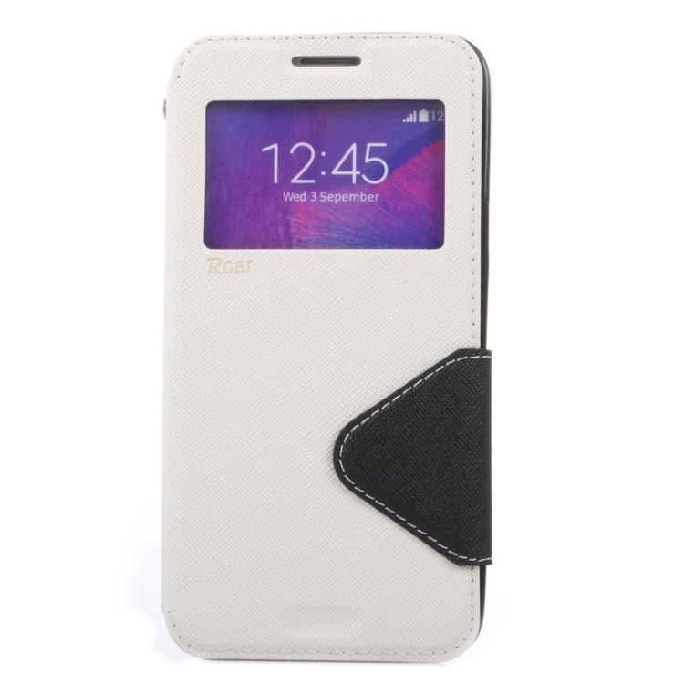 Cross Texture Horizontal Flip Leather Case with Holder & Card Slot for Galaxy Note 5 / N920
