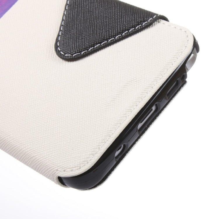 Cross Texture Horizontal Flip Leather Case with Holder & Card Slot for Galaxy Note 5 / N920