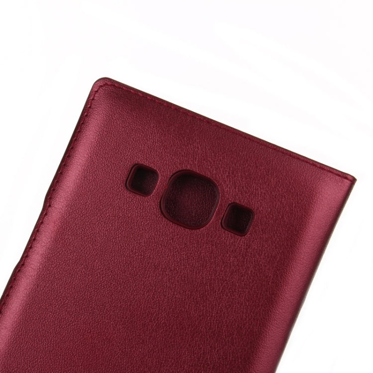 Litchi Texture Horizontal Flip Leather Case with Card Slot for Galaxy A8 / A800