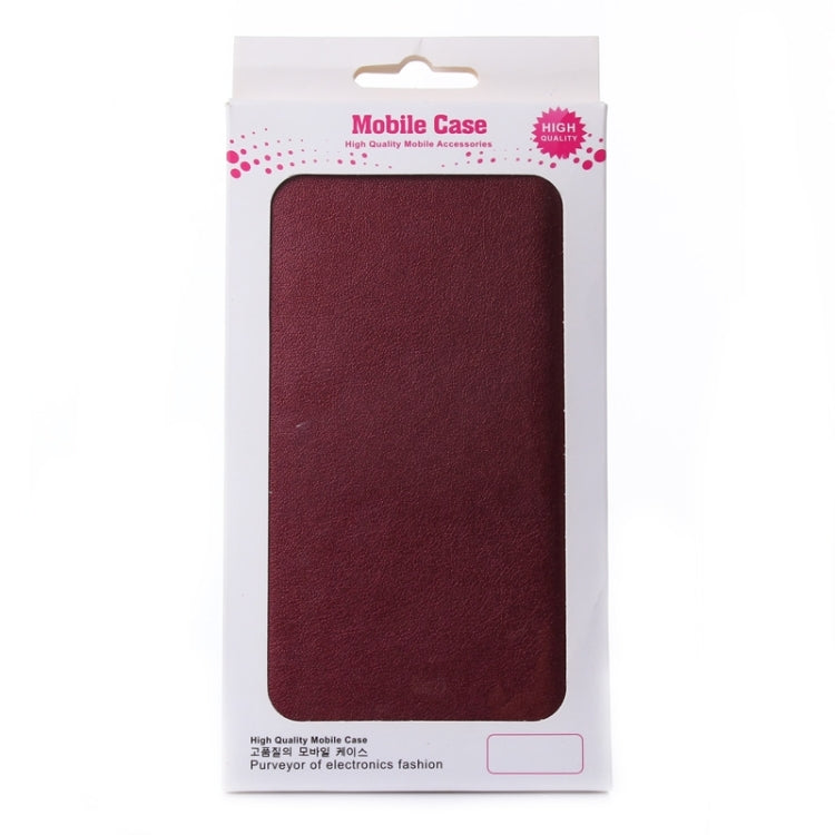 Litchi Texture Horizontal Flip Leather Case with Card Slot for Galaxy A8 / A800