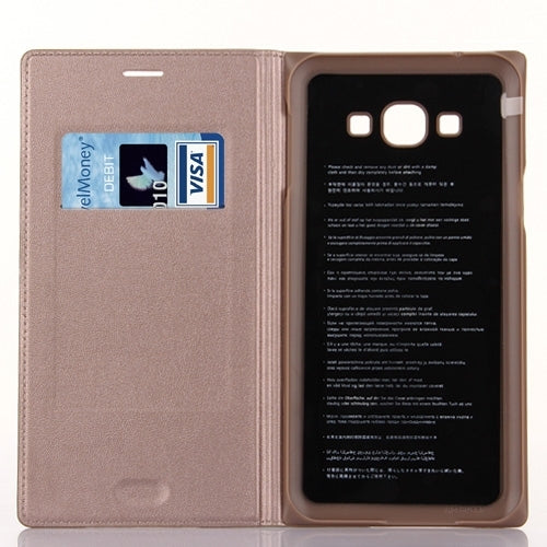 Litchi Texture Horizontal Flip Leather Case with Card Slot for Galaxy A8 / A800