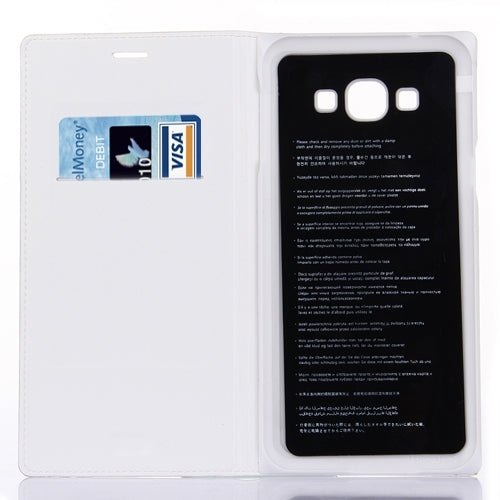 Litchi Texture Horizontal Flip Leather Case with Card Slot for Galaxy A8 / A800