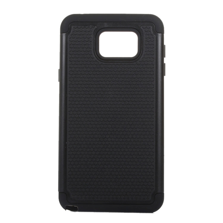 Honeycomb Texture Plastic Hard Shell Combination Case for Galaxy Note 5 / N920