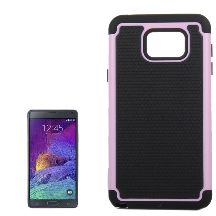 Honeycomb Texture Plastic Hard Shell Combination Case for Galaxy Note 5 / N920