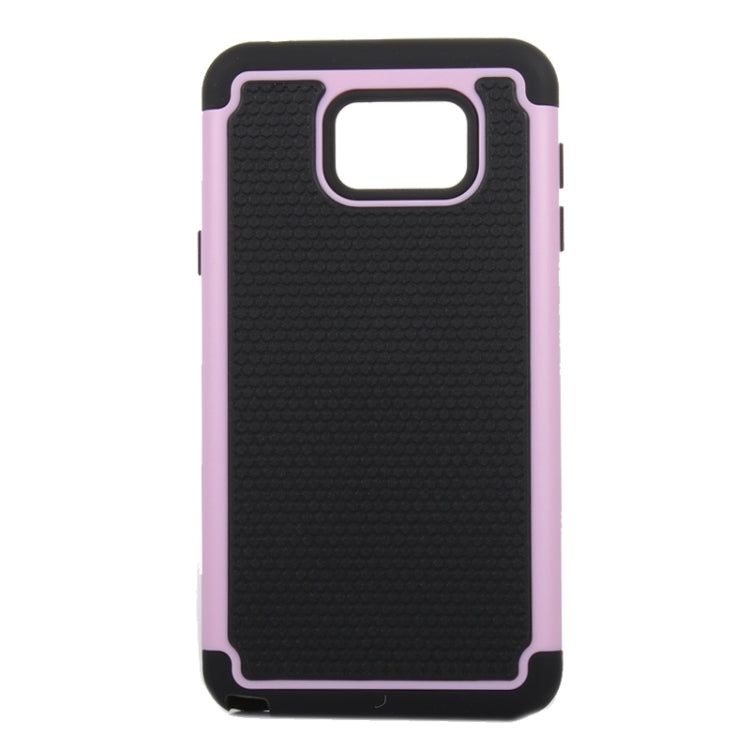 Honeycomb Texture Plastic Hard Shell Combination Case for Galaxy Note 5 / N920