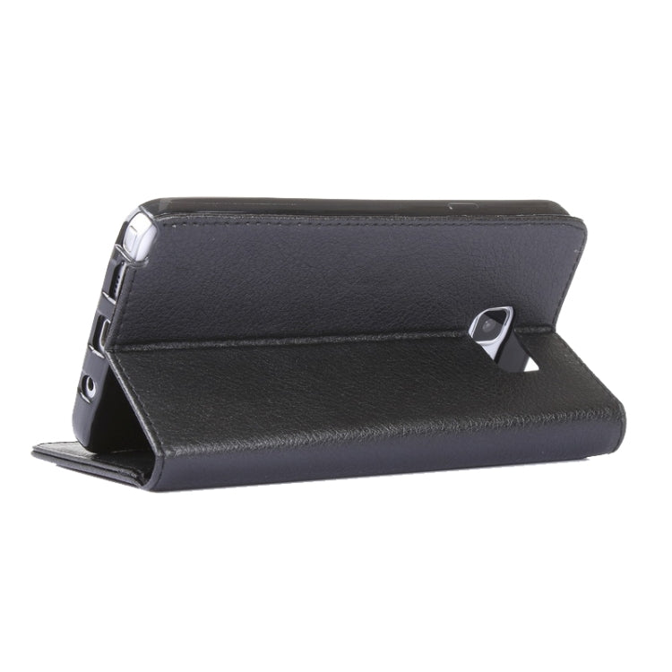 Litchi Texture Horizontal Flip Leather Case with Holder & Card Slots & Wallet for Galaxy Note 5 / N920