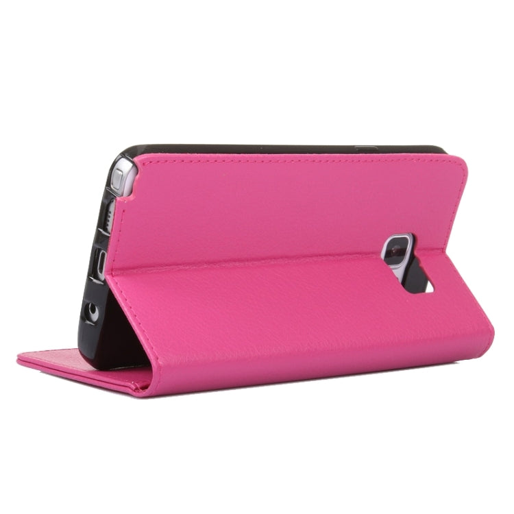 Litchi Texture Horizontal Flip Leather Case with Holder & Card Slots & Wallet for Galaxy Note 5 / N920