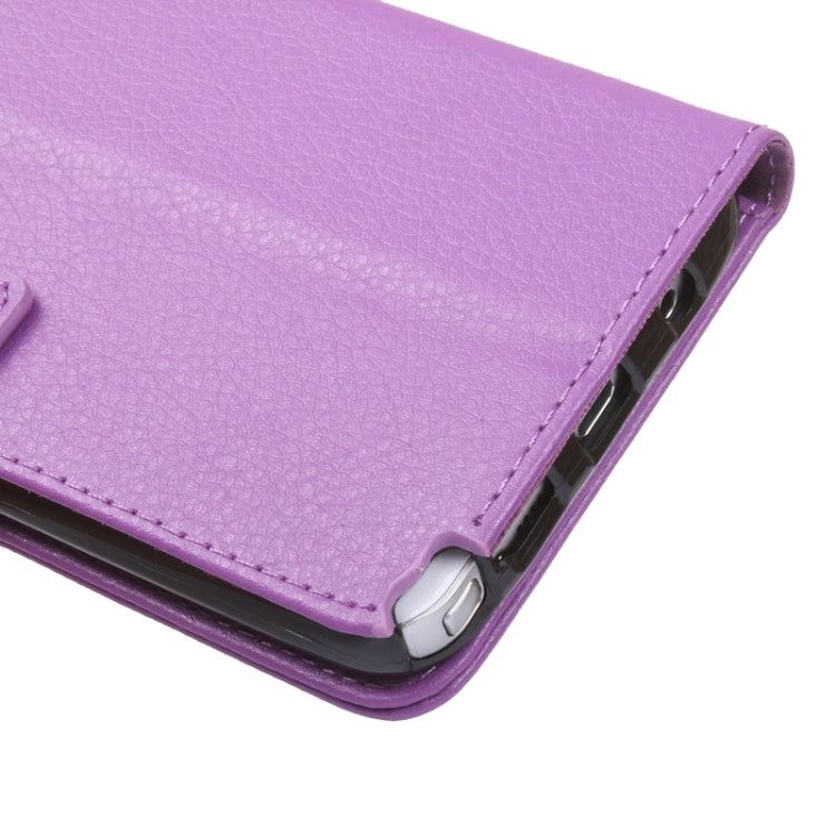 Litchi Texture Horizontal Flip Leather Case with Holder & Card Slots & Wallet for Galaxy Note 5 / N920