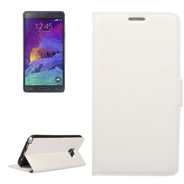 Litchi Texture Horizontal Flip Leather Case with Holder & Card Slots & Wallet for Galaxy Note 5 / N920