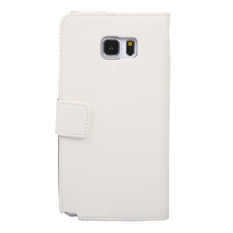 Litchi Texture Horizontal Flip Leather Case with Holder & Card Slots & Wallet for Galaxy Note 5 / N920