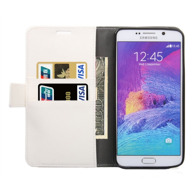 Litchi Texture Horizontal Flip Leather Case with Holder & Card Slots & Wallet for Galaxy Note 5 / N920