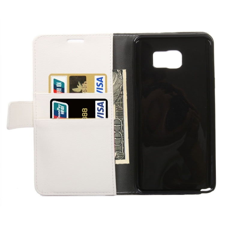 Litchi Texture Horizontal Flip Leather Case with Holder & Card Slots & Wallet for Galaxy Note 5 / N920