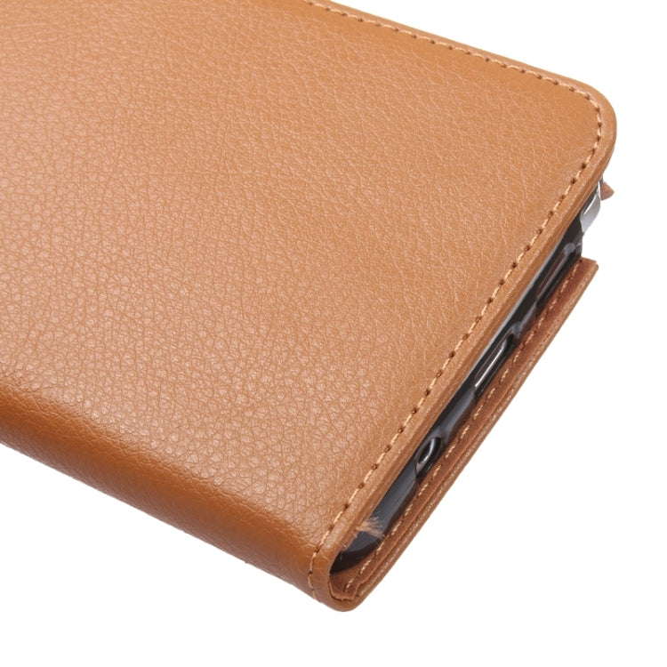 Litchi Texture Horizontal Flip Leather Case with Holder & Card Slots & Wallet for Galaxy Note 5 / N920