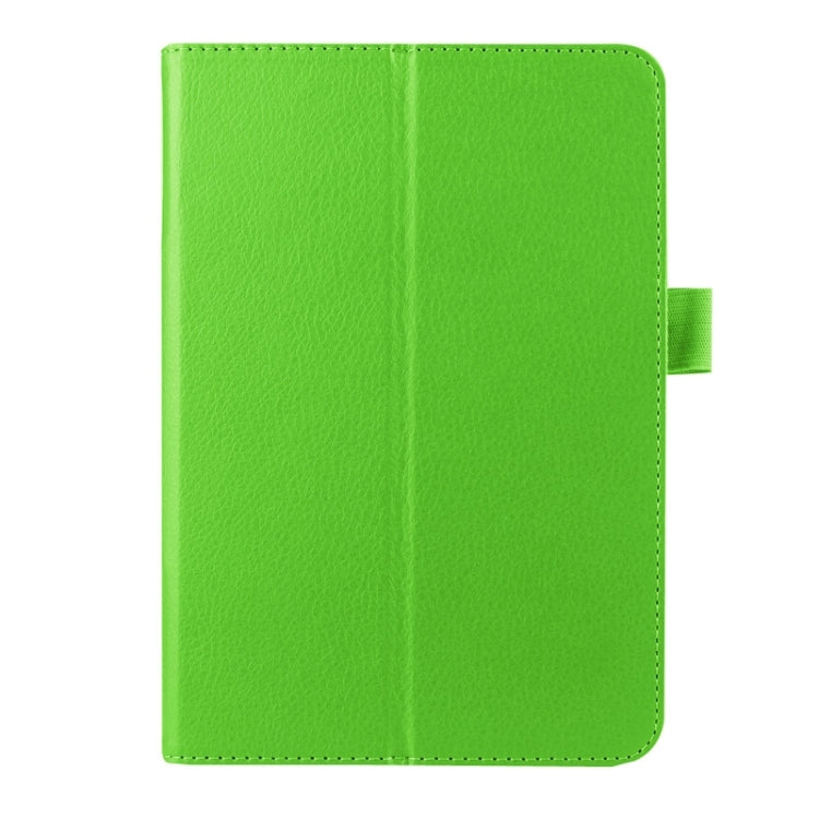 Litchi Texture Horizontal Flip Solid Color Smart Leather Case with Two-folding Holder & Sleep / Wake-up Function for Galaxy Tab S2 8.0 / T715
