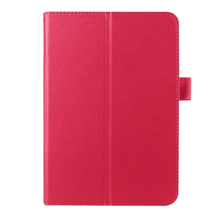 Litchi Texture Horizontal Flip Solid Color Smart Leather Case with Two-folding Holder & Sleep / Wake-up Function for Galaxy Tab S2 8.0 / T715