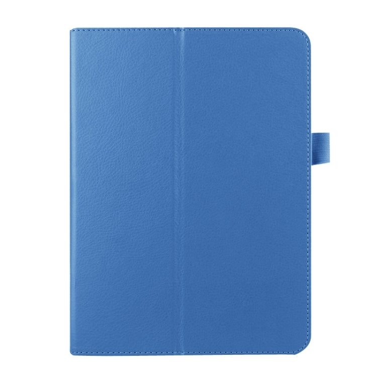 Litchi Texture Horizontal Flip Solid Color Smart Leather Case with Two-folding Holder & Sleep / Wake-up Function for Galaxy Tab S2 9.7 / T815