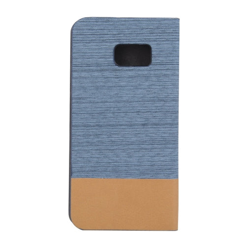Canvas Texture Horizontal Flip Leather Case with Holder & Card Slots for Galaxy Note 5 Edge