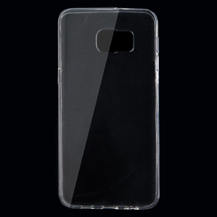 50 PCS for Galaxy S6 Edge+ / G928 0.75mm Ultra-thin Transparent TPU Protective Case