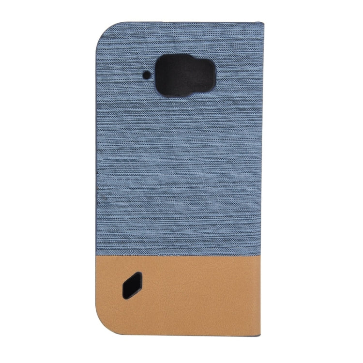 Canvas Texture Horizontal Flip Leather Case with Holder & Card Slots for Galaxy S6 Active / G890A