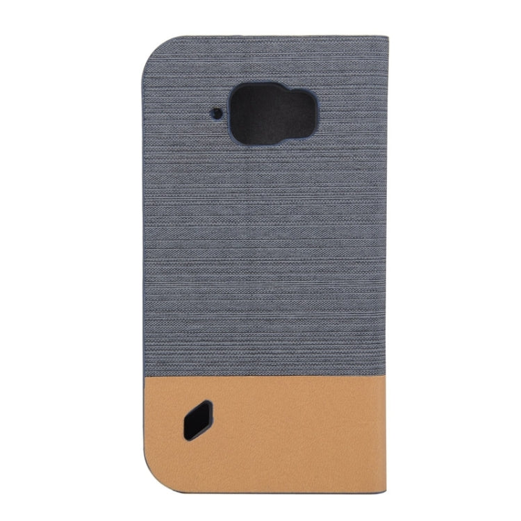 Canvas Texture Horizontal Flip Leather Case with Holder & Card Slots for Galaxy S6 Active / G890A