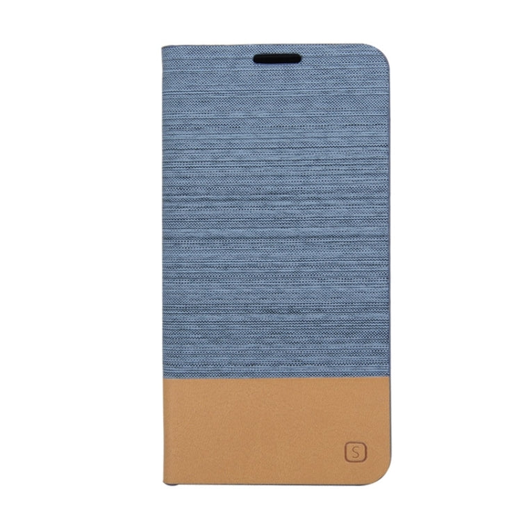 Canvas Texture Horizontal Flip Leather Case with Holder & Card Slots for Galaxy Note 5 / N9200