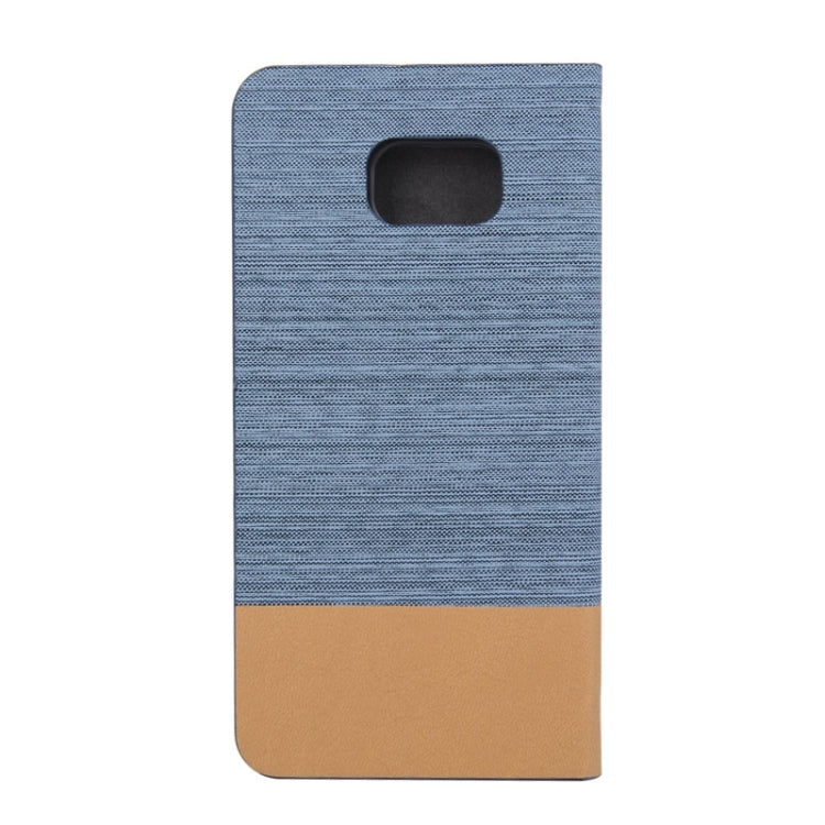 Canvas Texture Horizontal Flip Leather Case with Holder & Card Slots for Galaxy Note 5 / N9200