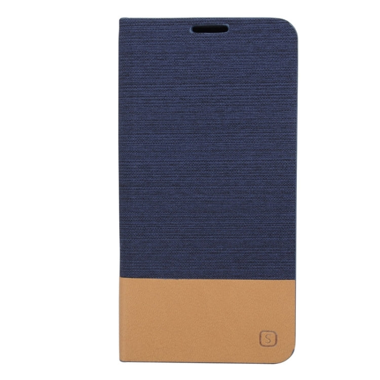 Canvas Texture Horizontal Flip Leather Case with Holder & Card Slots for Galaxy Note 5 / N9200