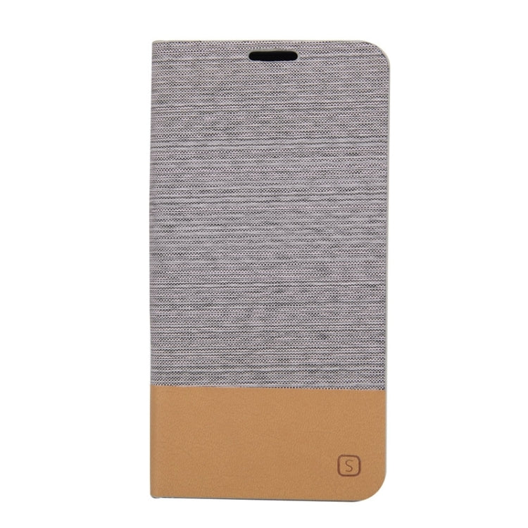 Canvas Texture Horizontal Flip Leather Case with Holder & Card Slots for Galaxy Note 5 / N9200