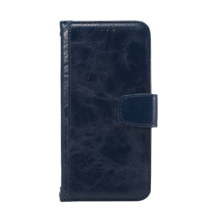 For Galaxy S6 Edge / G925 Wax Crazy Horse Texture Horizontal Flip Leather Case with Holder & Card Slots & Wallet & Photo Frame