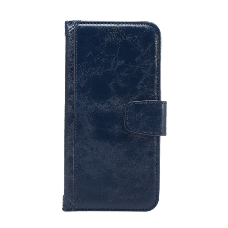 For Galaxy S6 / G920 Wax Crazy Horse Texture Horizontal Flip Leather Case with Holder & Card Slots & Wallet & Photo Frame
