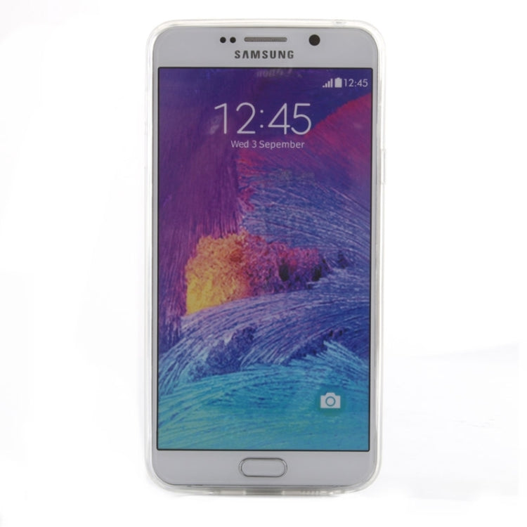 Acrylic Material Transparent Edge Plastic Protective Case for Galaxy Note 5