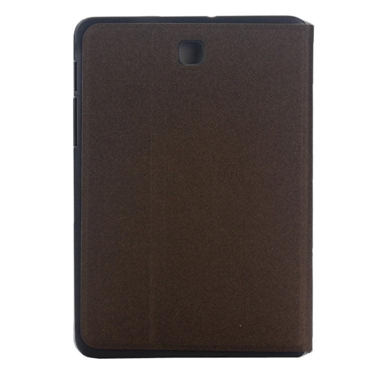 Frosted Texture Leather Case with Holder for Galaxy Tab S2 8.0 / T715