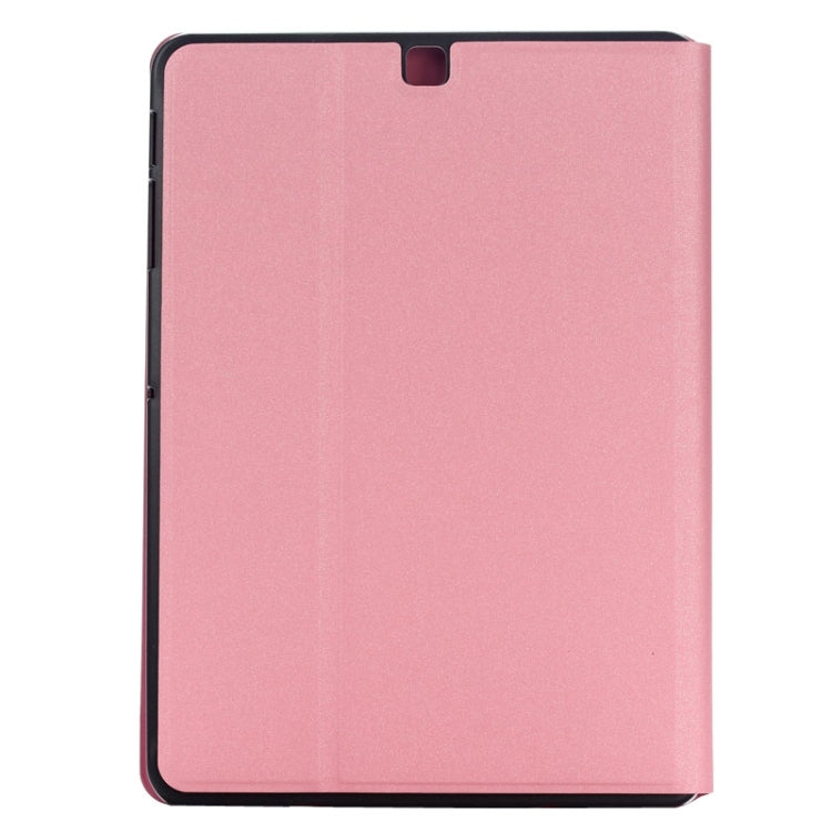 Frosted Texture Leather Case with Holder for Galaxy Tab S2 9.7 / T815