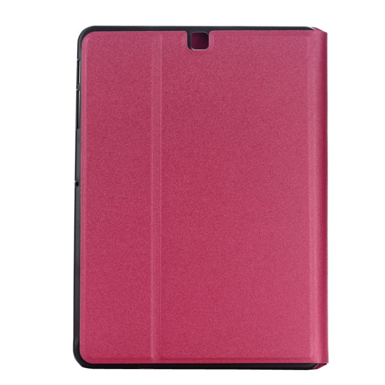 Frosted Texture Leather Case with Holder for Galaxy Tab S2 9.7 / T815