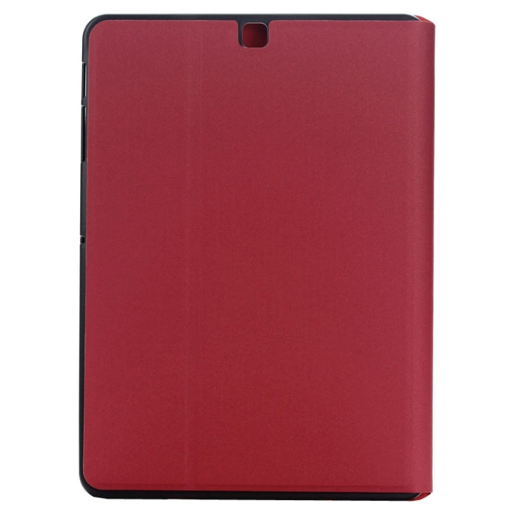 Frosted Texture Leather Case with Holder for Galaxy Tab S2 9.7 / T815