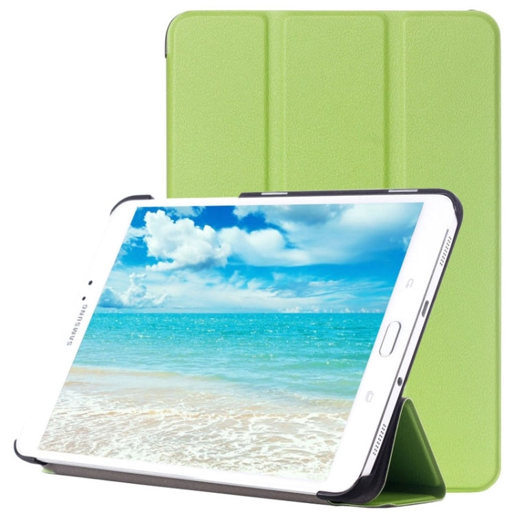 Custer Texture Horizontal Flip Leather Case with 3-folding Holder for Galaxy Tab S2 8.0 / T715