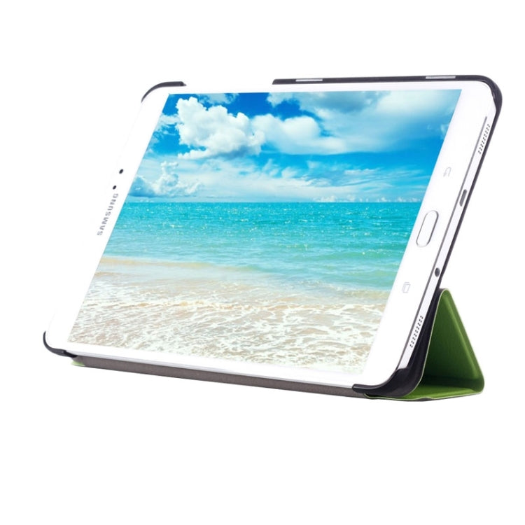 Custer Texture Horizontal Flip Leather Case with 3-folding Holder for Galaxy Tab S2 8.0 / T715