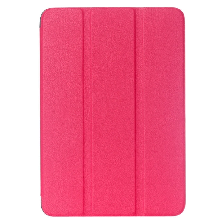 Custer Texture Horizontal Flip Leather Case with 3-folding Holder for Galaxy Tab S2 8.0 / T715