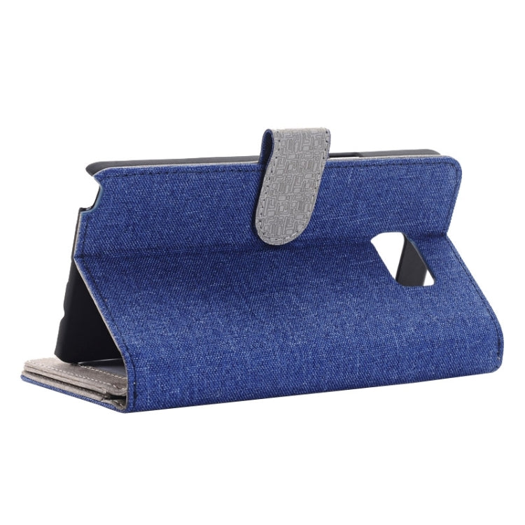 Denim Texture Horizontal Flip Leather Case with Holder & Card Slots & Wallet for Galaxy Note 5 / N920