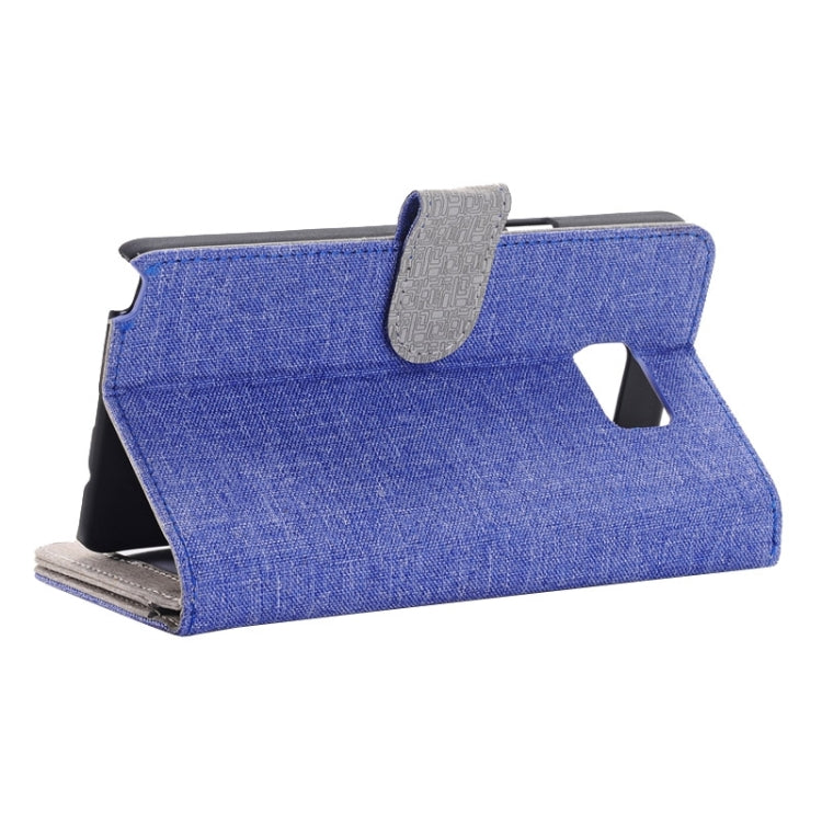 Denim Texture Horizontal Flip Leather Case with Holder & Card Slots & Wallet for Galaxy Note 5 / N920