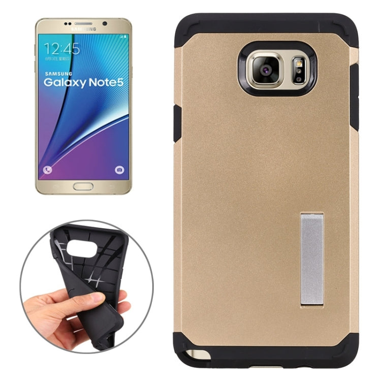 TPU + PC Armor Protective Case with Holder for Galaxy Note 5 / N920