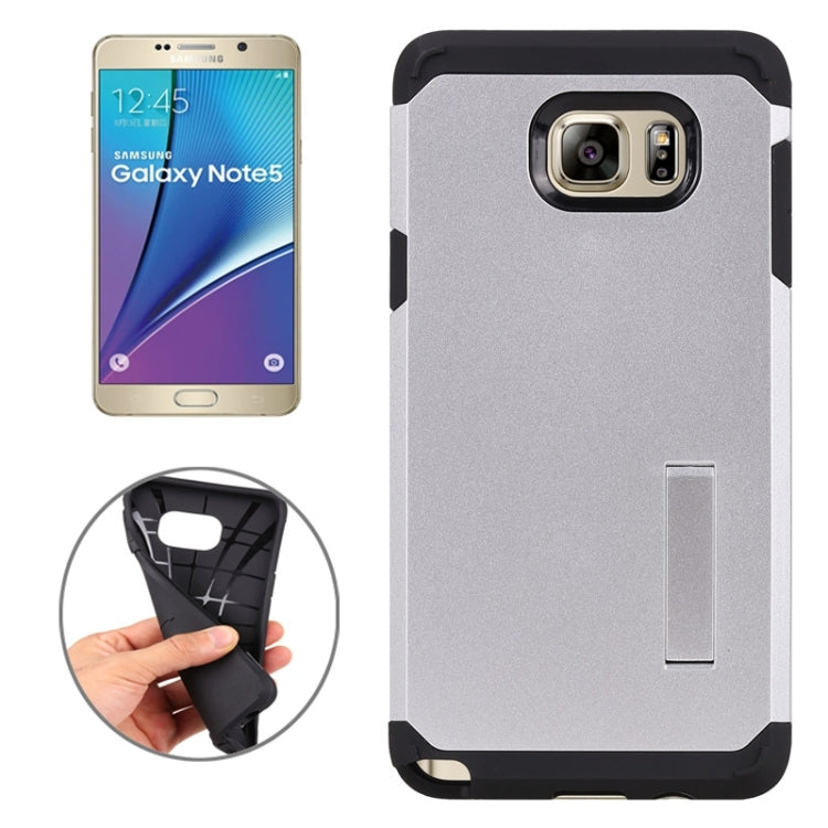 TPU + PC Armor Protective Case with Holder for Galaxy Note 5 / N920