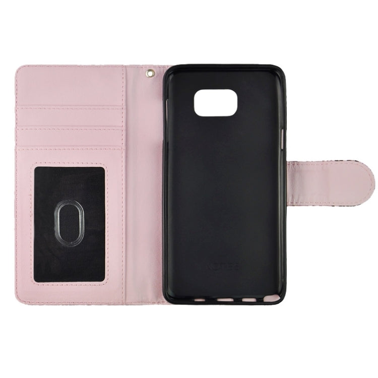Ultra-thin Snake Texture PU + TPU Horizontal Flip Leather Case with Holder & Card Slots & Wallet for Galaxy Note 5 / N920