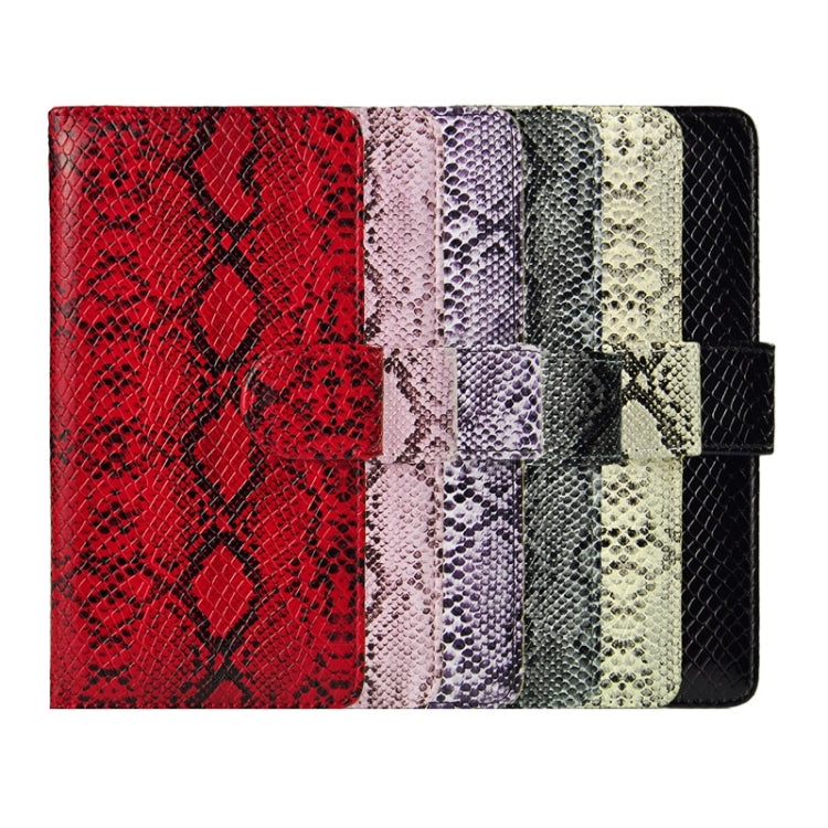 Ultra-thin Snake Texture PU + TPU Horizontal Flip Leather Case with Holder & Card Slots & Wallet for Galaxy Note 5 / N920