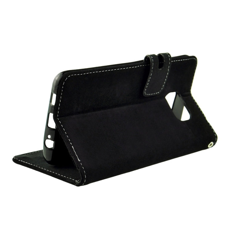 For Galaxy S6 Edge+ / G928 Angibabe PU + TPU Horizontal Flip Leather Case with Holder & Card Slots & Wallet